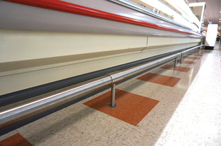 Refrigeration Protection Stainless Steel Rail McCue Euroswift