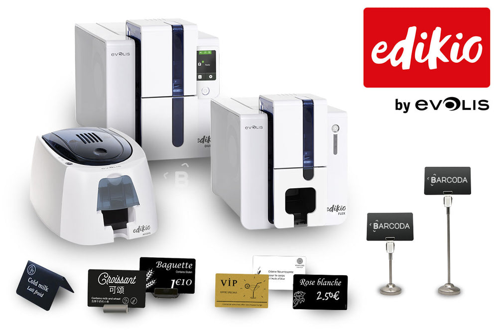 Ediko Labelling Machine Edikio Card Printers for Food Signs, Price Tags - Exclusive Bonus ...