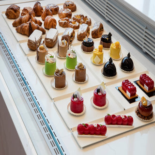 Plexiline Aluline Bakery Display Tray White