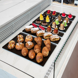 Plexiline Aluline Bakery Display Tray Black