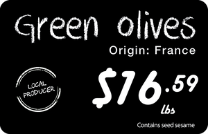 Olive Price Tag