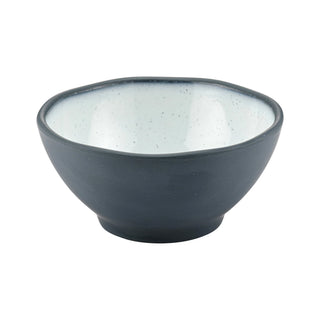 Dalebrook Marl TBL4606 Steel Blue small melamine dish with a stoneware-effect finish