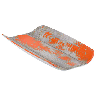 Dalebrook Tura 1/3 GN Melamine Curved Deli Display Serving Tray Platter Orange TWD2450OR
