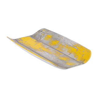 Dalebrook Tura 1/3 GN Melamine Curved Deli Display Serving Tray Platter Yellow TWD2490Y