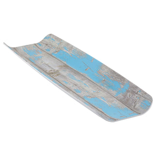 Dalebrook Tura 2/4 GN Melamine Curved Deli Display Serving Tray Platter Calypso Blue TWD2460BL