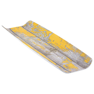 Dalebrook Tura 2/4 GN Melamine Curved Deli Display Serving Tray Platter Yellow TWD2460Y