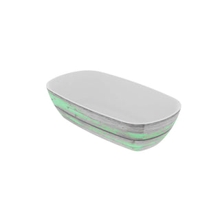 Dalebrook Tura 1/3 GN Melamine Curved Buffet Display Serving Crock Bowl Teal TWD7713TL