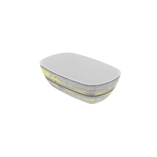 Dalebrook Tura 1/4 GN Melamine Curved Buffet Display Serving Crock Bowl Yellow TWD714Y
