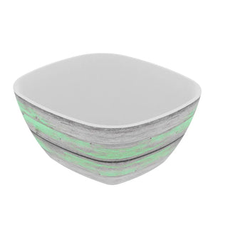 Dalebrook Tura 1/6 GN Melamine Curved Buffet Display Serving Crock Bowl Teal TWD7716TL