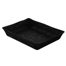 Load image into Gallery viewer, Mineral Black Crackle Display Dish 280x210mm - Dalebrook