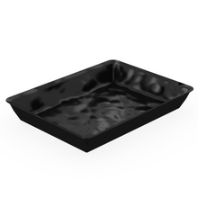 Load image into Gallery viewer, dalebrook Mino TB8412 black tray for butcher delicatessen caterer supermarket food meat counter display from euroswift australia