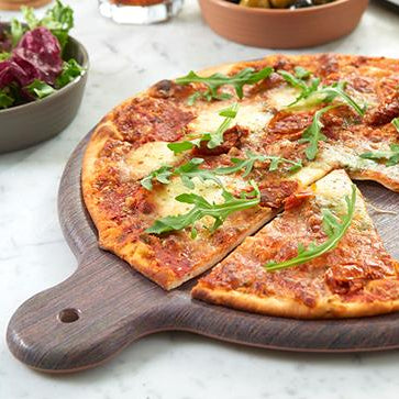 Rustic Wood Effect Pizza Platters - Dalebrook