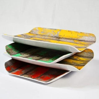 Dalebrook Tura Gastronorm Melamine Curved Deli Display Serving Tray Platter TWD24 Stack