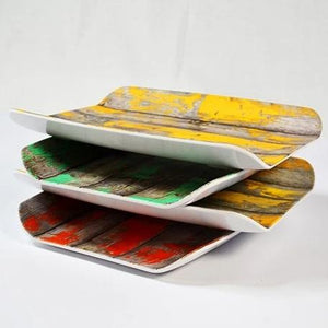 Dalebrook Tura Stacked Gastronorm Melamine Curved Deli Display Serving Tray Platter