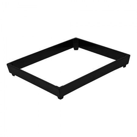 Black Melamine 1/2GN Frame Crate Riser - Dalebrook