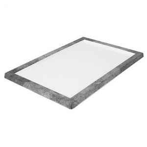 Dalebrook Frame Platter Stone White Melamine TCN2328W