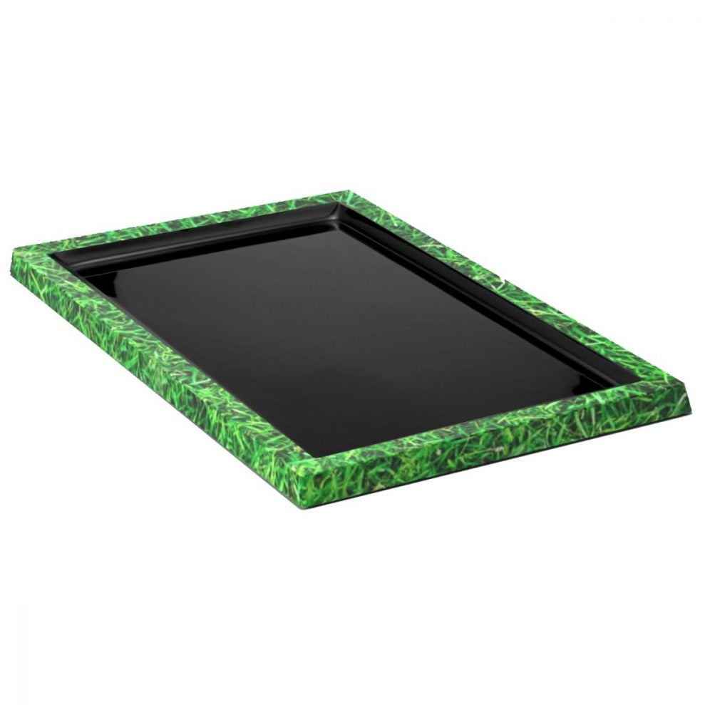 dalebrook frame platter tray grass black for butcher deli hotel buffet caterer TGRS2328B