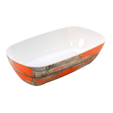 Load image into Gallery viewer, Dalebrook Tura TWD7713OR Melamine Curved Buffet Display Serving Crock Bowl