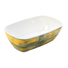 Load image into Gallery viewer, Dalebrook Tura TWD7714Y Melamine Curved Buffet Display Serving Crock Bowl