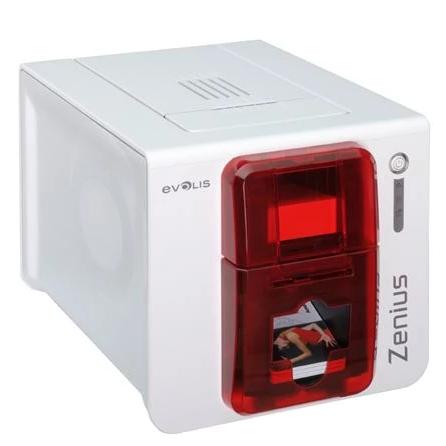 Evolis Zenius Plastic Card Printer Starter Kit